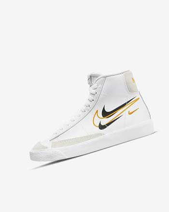 Nike Blazer Mid '77 Blancos Negros Blancos | MX 4846
